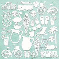 Mintay Papers Chipboard 12x12 - Summer