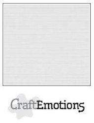 Craft Emotions Cardstock Linen 12x12 10 pack - Antique Gray