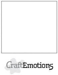Craft Emotion Cardstock Släta 12x12 10 pack - White