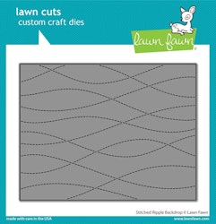 Lawn Fawn Dies - Stitched Ripple Backdrop