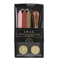 American Crafts  Wax Seal Kit 6/Pkg - Sunflower/Rose