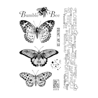 Crafty Individuals Stamps - Butterflies and Bees