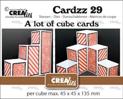 Crealies Dies - no 29 Lots of cube cards