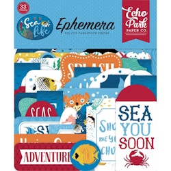 Echo Park Cardstock Ephemera - Sea Life