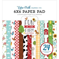 Echo Park Paper Pad 6X6  - Fun On The Farm