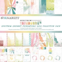 49 And Market Collection Pack 12X12 - Spectrum Sherbet Foundations