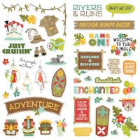 Simple Stories Foam Stickers - Say Cheese Adventure At The Park