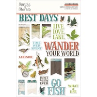 Simple Stories Sticker Book - Simple Vintage Lakeside