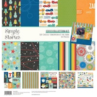 Simple Stories Collection Kit 12X12 - Say Cheese Tomorrow At The Park