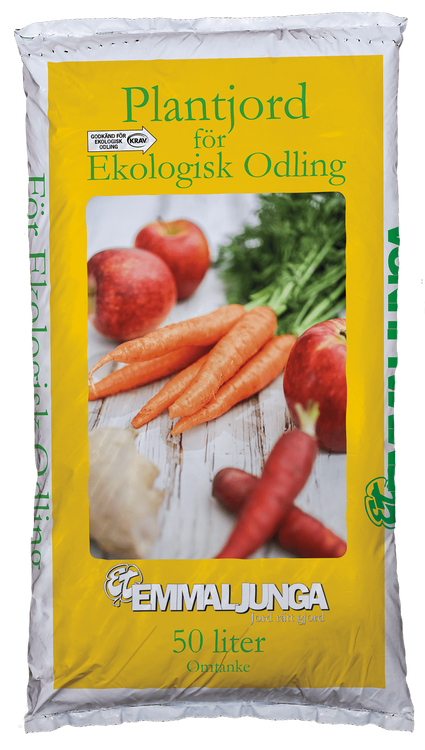 Emmaljunga - Plantjord för ekologisk odling 50L HELPALL/39st