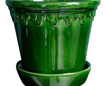 Bergs Potter -  Copenhagen - Green Glazed