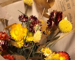 Dried bouquet - Warm tones