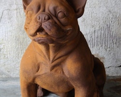 Västanvinden - Hundstaty - Rostfärgad (Fralla)