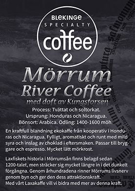Mörrum river coffee EKO - Blekinge speciality coffee