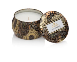 Voluspa Petite Decorative Tin Candle - Baltic Amber