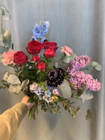 Floristens val - Vild i blått/rosa/lila