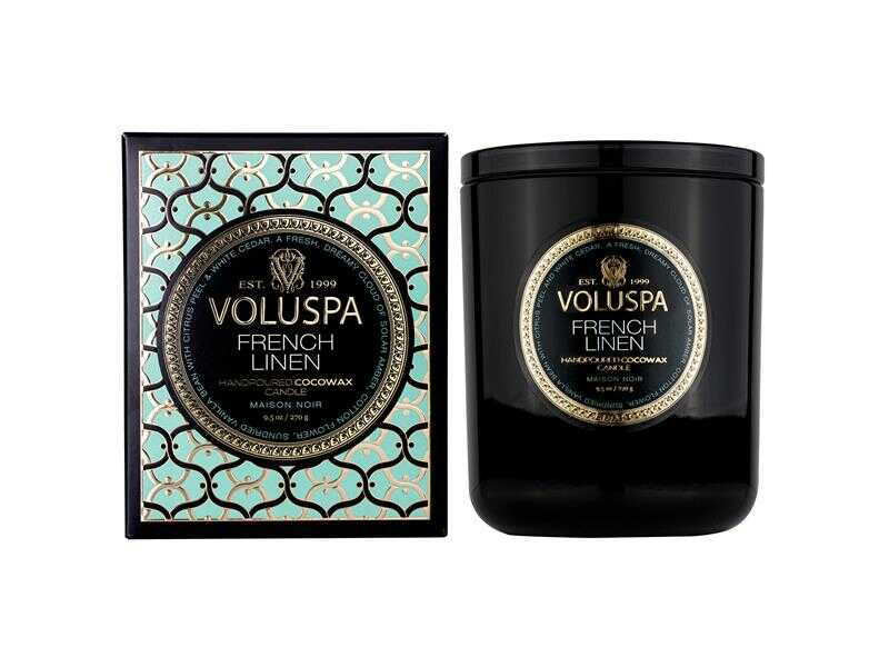 Voluspa Boxed Candle - French Linen