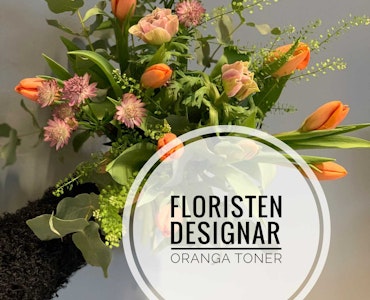 Floristens val - Orangea toner