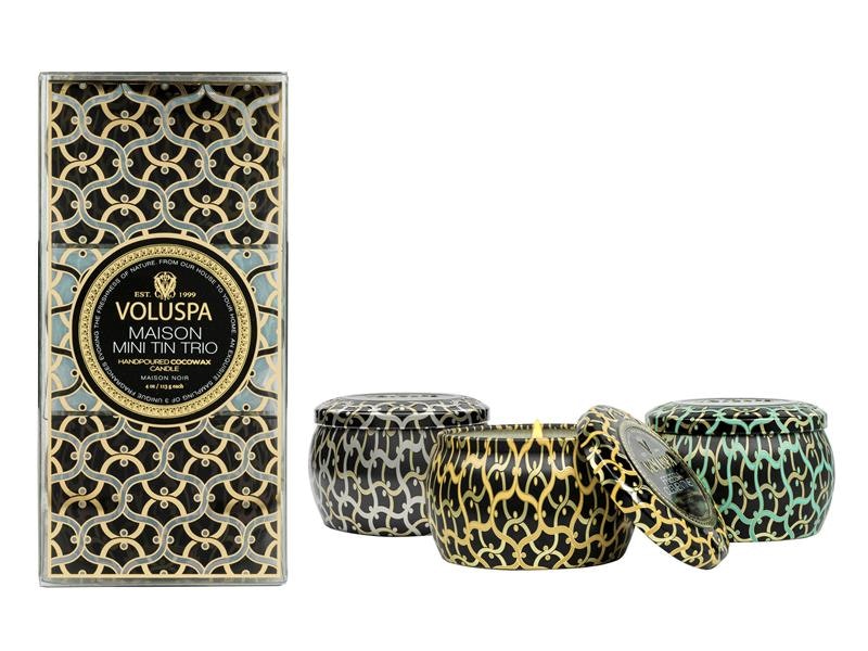 Voluspa - Maison Noir minitin giftset