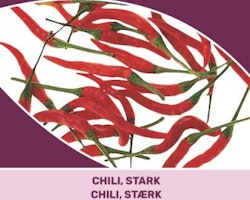 Chili, Stark - Cayenne long slim