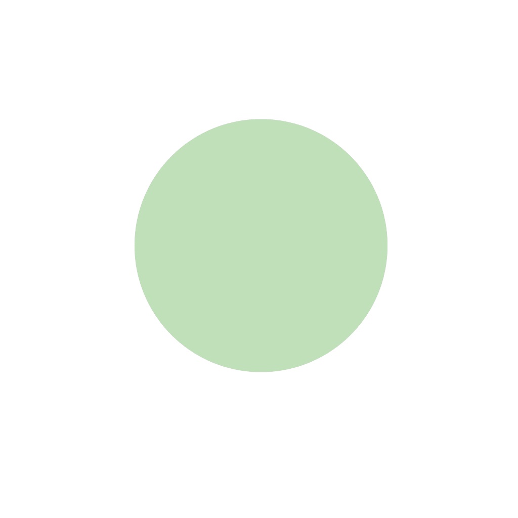 Spindelljus - Pastellgrön