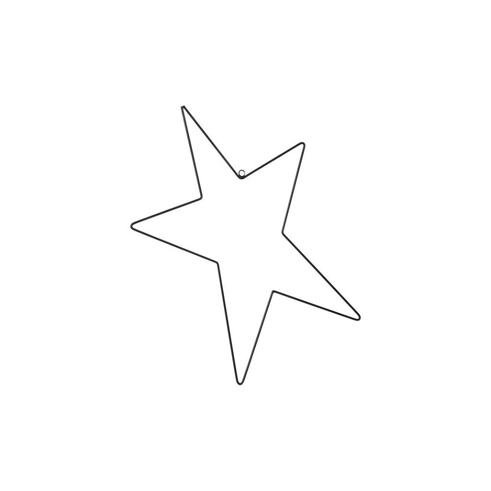 Decorative metal star