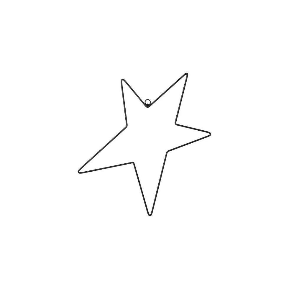 Decorative metal star