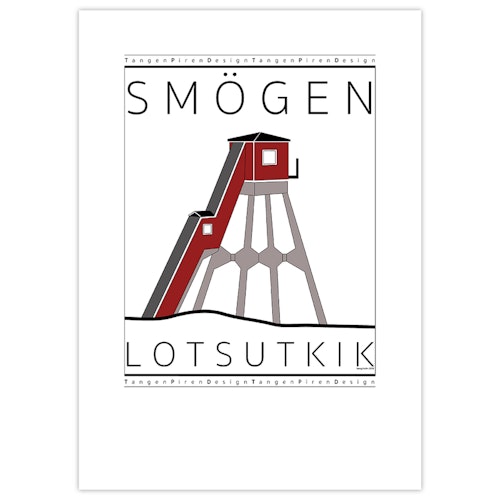 Poster Smögens Lotsutkik