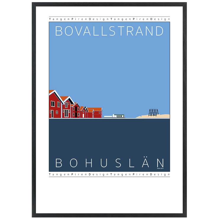 Poster Bovallstrand