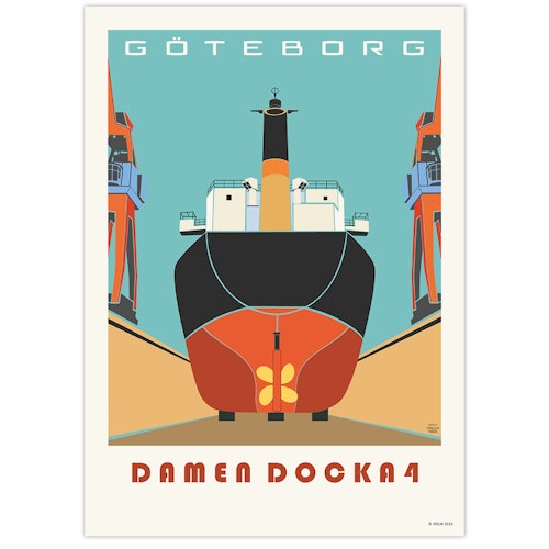 Poster Göteborg Docka 4