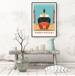 Poster Göteborg Docka 4