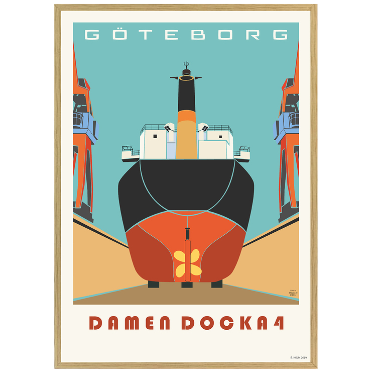Poster Göteborg Docka 4 ekram