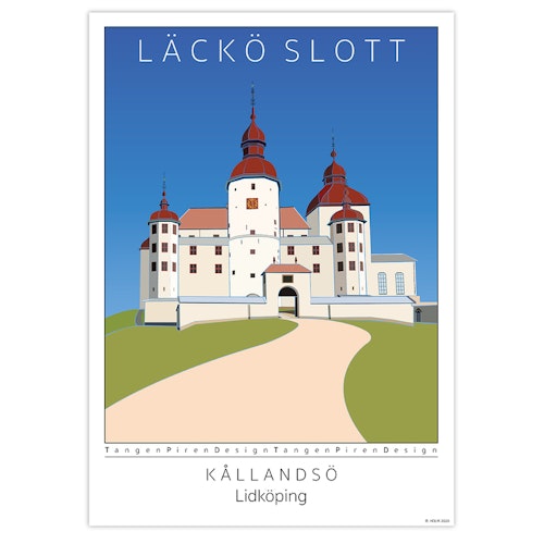 Poster Läckö Slott