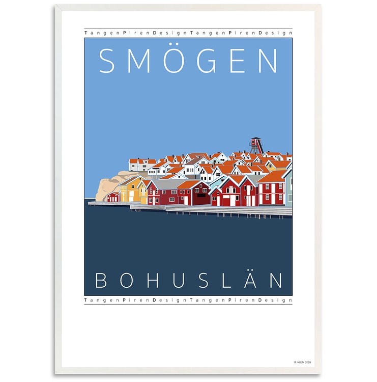 Poster Hamnen Smögen