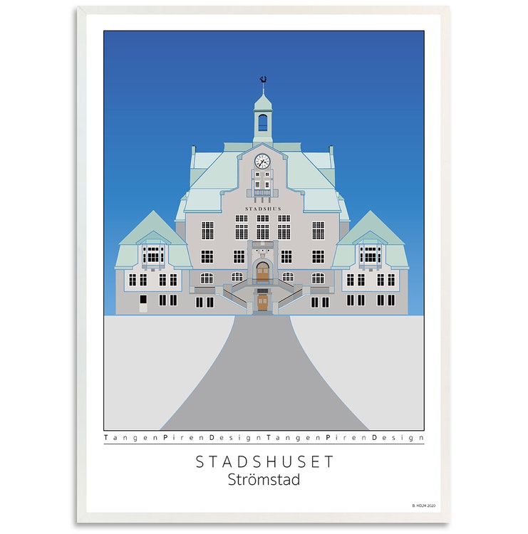 Poster Strömstads Stadshus