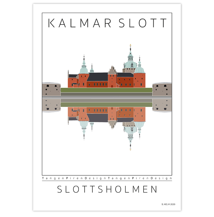 Poster Kalmar Slott utan ram