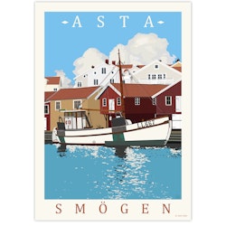 Poster Asta Smögen