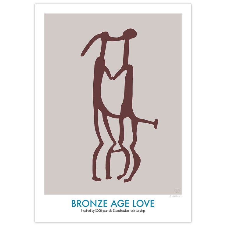 Poster Bronze Age Love utan ram