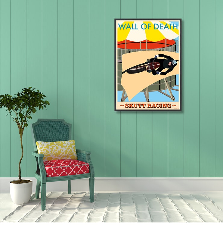 Poster Skutt Racing Interior