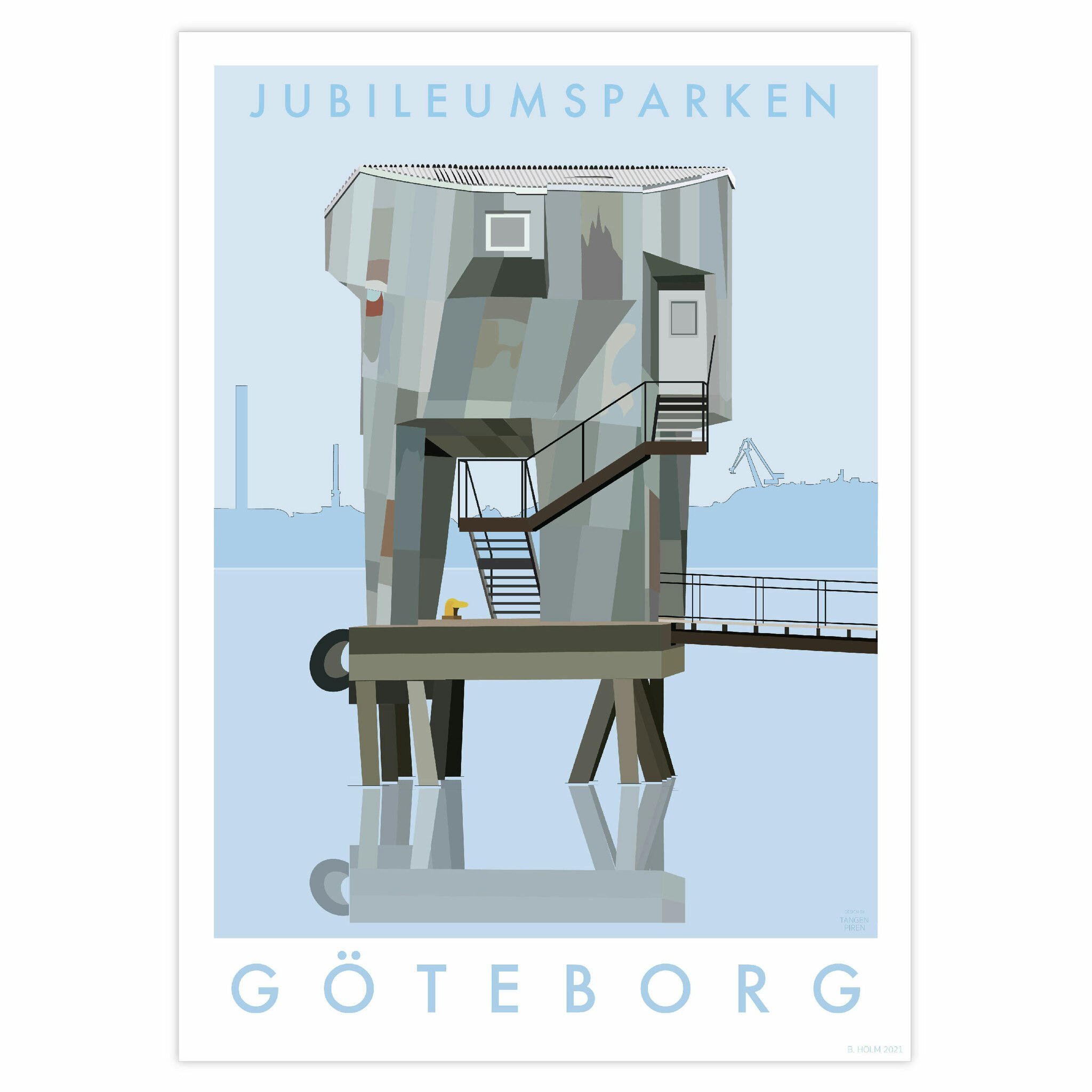 poster jubileumsparken Göteborg utan ram