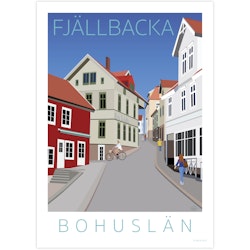 Poster Fjällbacka Galärbacken