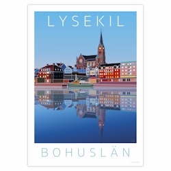 Poster Lysekil i Gryningsljus