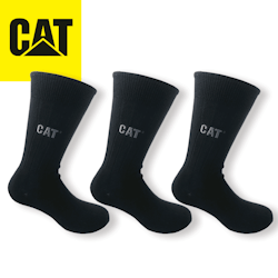 Strumpor 3-Pack, svarta CAT