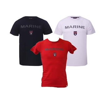 T-shirt Marine