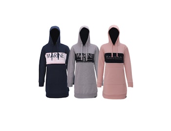 Lång hoodietröja