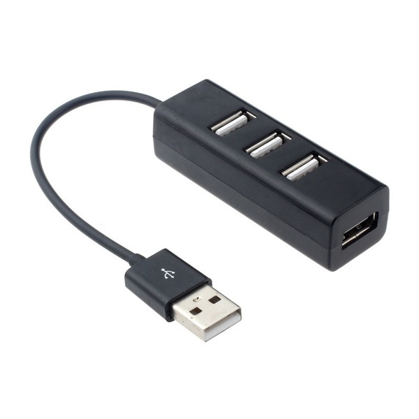 USB Hub Adapter svart