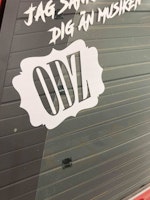 ODZ Dekal Sticker/klistermärke 10x13cm