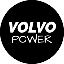 Volvo Power Dekal 10cm