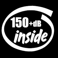 150+dB inside Dekal