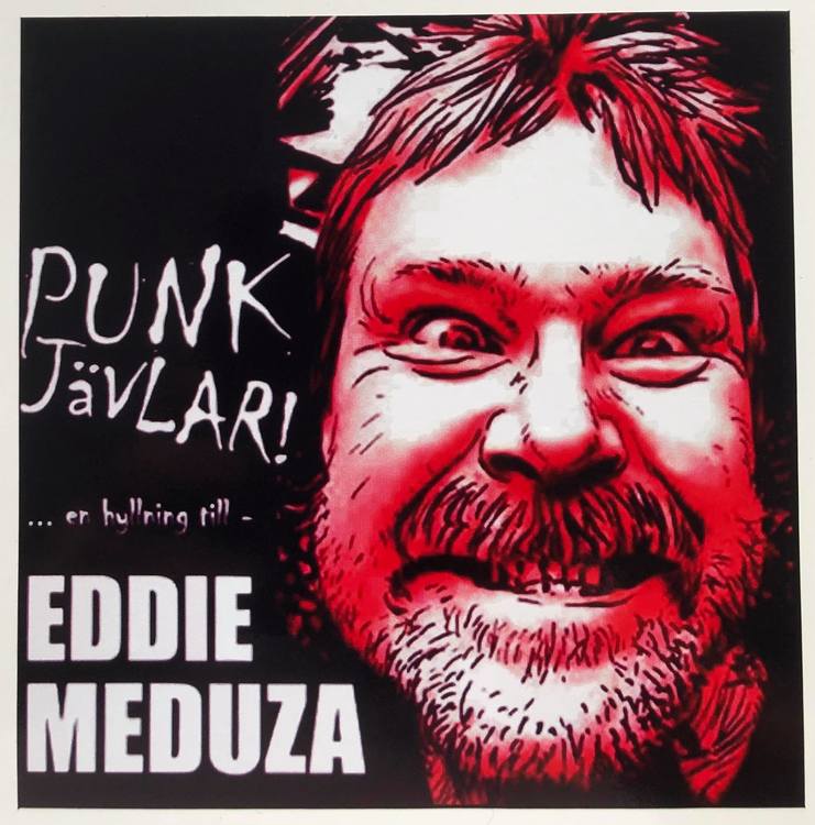 Eddie Meduza punkjävlar dekaler och klistermärken